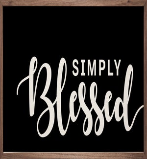 Simply Blessed Black